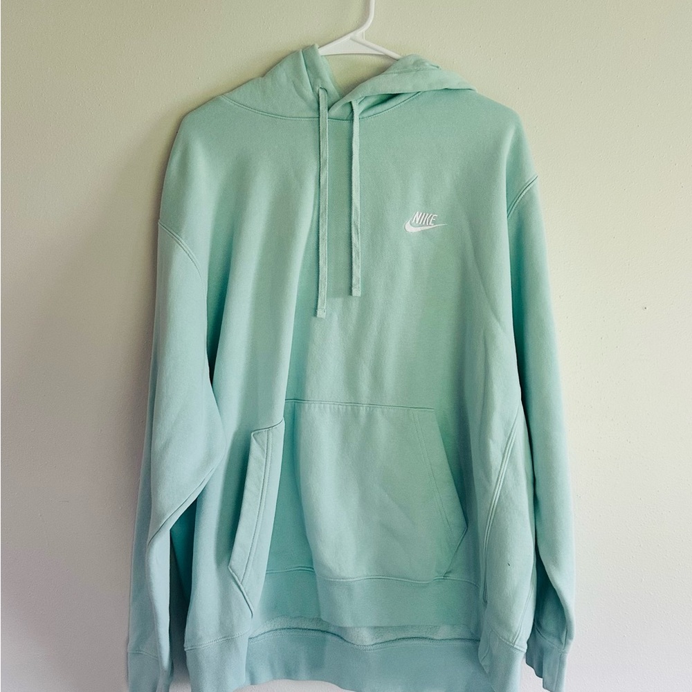 Nike Women Mint Green Hoodie